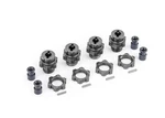 Traxxas 9086-GRAY 17MM Aluminum Wheel Hubs / Hex Adapters (4), New. Price: $35.95.