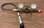 Spx Power Team Assembly W/ 9575 Valve And Couplers Dual 9670 Wika Gauges New. Price: $190.00.