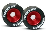 Traxxas TRA5186 Aluminum Wheelie Bar Set W/rubber Tires Red New!!. Price: $19.95.
