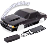 Traxxas 9421A - Body, Ford Mustang, Fox Black, Drag Slash New. Price: $89.95.