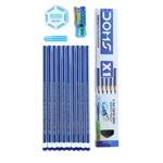 Doms X1 Xtra Super Dark Pencils Box Pack Free Eraser Scale&pencil Cap Inside New. Price: $41.98.