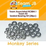 Team Associated RC8B4.1 Kit - 28 Pcs Rubber Sealed Bearings New. Price: $26.99.