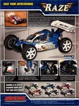 Duratrax Raze Nitro Rc Buggy Print Ad Ephemera Wall Art Decor 1/8 Rtr G-27CX Used. Price: $17.99.