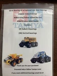 Tamiya Konghead 6X6 (G6-01) Sealed Kit King Yellow W/4 Steer Bearings! New. Price: $29.99.