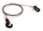 Integy C28414BLACK 1/10 Steel Cable,d-ring/tow Hook-offroad Crawl New. Price: $16.99.