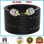 RG58 Coaxial Cable 75FT,UHF PL259 Male To 50 Ohm Low Loss New. Price: $32.99.
