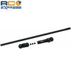 Hot Racing Black Cut To Length Center Driveline With Scale U-joints 262MM CVD262. Price: $23.88.