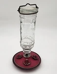 Vtg Woodstream Hummingbird Feeder (glass Bottle) Made The Usa Used. Price: $34.99.