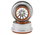 Treal Hobby Type Aluminum Beadlock Wheels For Traxxas Udr (orange/silver) New. Price: $79.98.