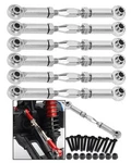 Arrcat Upgrade Parts Turnbuckles Camber Links For 1/10 Slash Silver (7PCS) New. Price: $28.88.