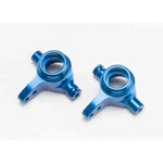 Traxxas Slash/rustler/hoss 4X4 Aluminum Steering Blocks (blue) (6837X) New. Price: $26.95.