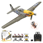 Volantexrc Brushless P51 Mustang 4 Channel Plane With 3B, One-key Aerobatic. Price: $167.77.