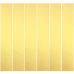 Brass Strip, Shim Stock Assortment, 1" Width X 6" Inch, New. Price: $14.65.
