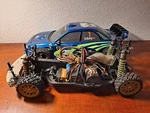 Team Losi XXX4 4X4 Rally Rc Sabaru Body With Savox 258TG Servo,castle Esc & More Used. Price: $439.99.