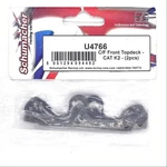 Schumacher U4766 Carbon Fiber Front Top Deck (2) New. Price: $14.95.