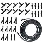 Slimi 30 Pcs Car Windshield Washer Hose Kit, 13.1FT Fluid & T-typ... New. Price: $31.90.