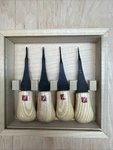 Flexcut Micro Palm Four Set High Carbon Steel Tools Carving Blades Wood Handles New. Price: $70.00.