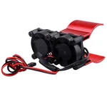 Rc Motor Radiator Aluminum Heat Sink Twin Cooling Fans Thermal Sensor For... New. Price: $26.03.