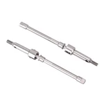 Injora Steel 4MM Extended Dogbone Axle Shaft SCX24 Front, Black, Red, Silver New. Price: $14.43.