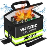 2025 Upgraded Lipo Battery Fireproof Explosionproof Safe Basic Edition, Black New. Price: $23.44.