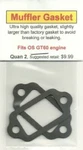 Os GT60 Exhaust/muffler Gasket 2 Pack Nip New. Price: $9.99.