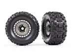 Traxxas 9572 Black/gray 3.8" Wheels With Sledgehammer Tires Pack New. Price: $54.95.