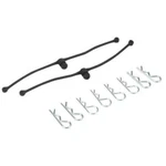 Du-bro 2245 Body-klip Black Retainers With Clips New. Price: $6.49.