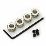 Dubro Products 3/32" Plated Brass Dura-collar, Bulk 12/PKG New. Price: $8.09.