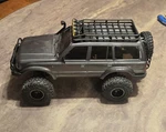 Fms 1:18 Scale FCX18 LC80 Toyota Land Cruiser Gray With Trailer Used. Price: $230.00.