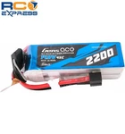 Gens Ace 14.8V 2200MAH 45C G-tech Smart Lipo: Universal GEA224S45T3GT New. Price: $41.65.