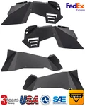 Wolfstorm For 2007-2018 Jeep Wrangler Jk Front Rear Inner Fender Liners 4PCS Set New. Price: $164.99.