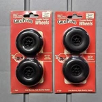Great Planes 2" Treaded Rubber Wheels -- Two (2) Sets New. Price: $14.99.