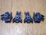 Fit Traxxas Slash 4X4 Vxl Extreme Hd Front Rear Axle Carriers Caster Blocks Hubs New. Price: $19.99.
