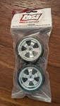 Losi Mounted Rr 5-SPOKE Wheel/tire 54X30MM Chrome 2 LOS43039 Rc New. Price: $33.49.