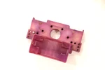 RC10-654 Team Associated Vintage Stamp RC10T Truck Rear Tower Block Bulkhead Used. Price: $12.79.