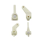 Team Associated 7810 White Inline Steering Blocks And Rear Hub Carriers Deg New. Price: $15.29.