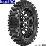 Pro-line 1023010 Dunlop Geomax MX33 V2 Bead CR4 Rear Tire Mtd Bullyspoke Black: New. Price: $27.99.