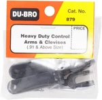 Dubro Rc Airplane Heavy Duty Control Arms & Clevises .91 Up (2) DUB879 New. Price: $16.95.