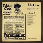 Ida Cox: Mail Man Blues Gannet 12" Lp 33 Rpm Uk Used. Price: $25.00.